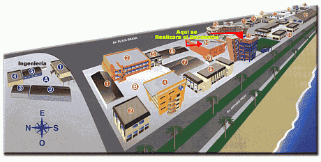 Plano de la Universidad
